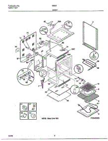 Body parts for Frigidaire Range 486640D from AppliancePartsPros.com
