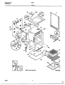 Body parts for Frigidaire Range 486540B from AppliancePartsPros.com