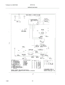10 - Wiring Diagram parts for Frigidaire Range BFEF374EB4 from AppliancePartsPros.com