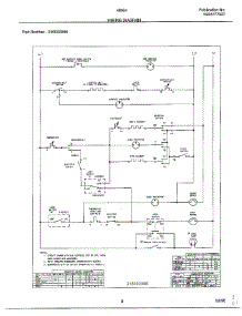Wiring Diagram parts for Frigidaire Range 486640D from AppliancePartsPros.com