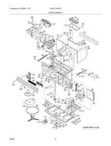 03 - Oven,Cabinet parts for Frigidaire Microwave PLMVZ169GCC from AppliancePartsPros.com