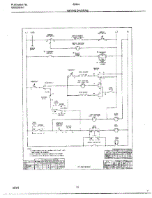 Wiring Diagram parts for Frigidaire Range 484440A from AppliancePartsPros.com
