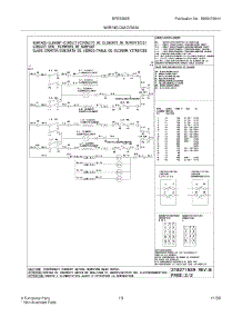 11 - Wiring Diagram parts for Frigidaire Range BFES368ES3 from AppliancePartsPros.com
