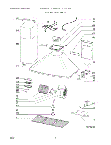 03 - Replacement Parts parts for Frigidaire Hood PL30WC51EC from AppliancePartsPros.com