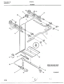 Burner parts for Frigidaire Range 2813-80B from AppliancePartsPros.com
