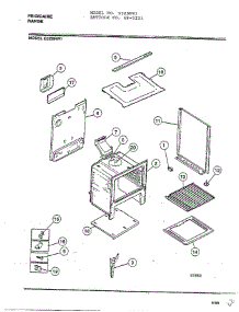 Frigidaire - Range Page 7 parts for Frigidaire Range 2221 from AppliancePartsPros.com