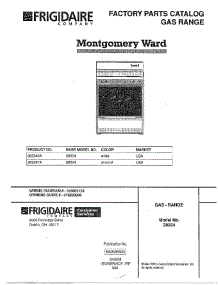 Gas Range / Front Cover parts for Frigidaire Range 282240A from AppliancePartsPros.com
