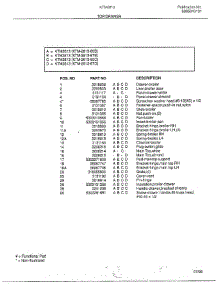 Top / Drawer Page 2 parts for Frigidaire Range 2813-80B from AppliancePartsPros.com