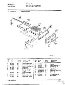 Frigidaire Gas Range Page 3 parts for Frigidaire Range 2241 from AppliancePartsPros.com