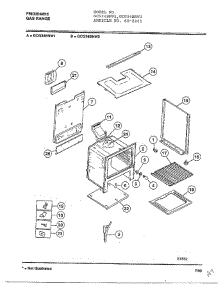 Frigidaire Gas Range Page 7 parts for Frigidaire Range 2241 from AppliancePartsPros.com