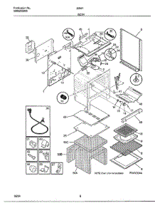 Body parts for Frigidaire Range 285647A from AppliancePartsPros.com