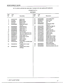Burner Page 2 parts for Frigidaire Range 2872A from AppliancePartsPros.com