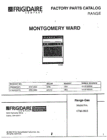 Front Page parts for Frigidaire Range 2893 from AppliancePartsPros.com