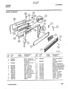 Gas Range Page 2 parts for Frigidaire Range 30-3989 from AppliancePartsPros.com