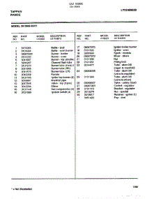 Gas Range Page 7 parts for Frigidaire Range 30-3989 from AppliancePartsPros.com