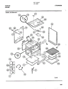 Gas Range Page 8 parts for Frigidaire Range 30-3989 from AppliancePartsPros.com