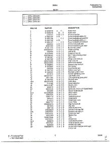Body Page 2 parts for Frigidaire Range 285647D from AppliancePartsPros.com