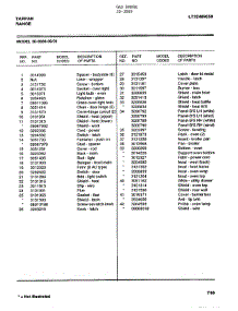 Gas Range Page 9 parts for Frigidaire Range 30-3989 from AppliancePartsPros.com