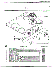 Top parts for Frigidaire Range 37-0117 from AppliancePartsPros.com
