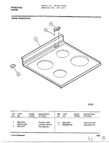 Frigidaire Range Page 5 parts for Frigidaire Range 4281 from AppliancePartsPros.com
