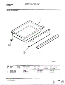 Frigidaire Range Page 6 parts for Frigidaire Range 4281 from AppliancePartsPros.com