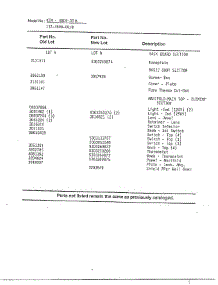 Range /  Basic Body Page 3 parts for Frigidaire Range 4809B from AppliancePartsPros.com