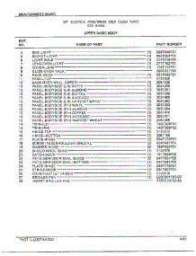 Upper Basic Body Page 2 parts for Frigidaire Range 8468A from AppliancePartsPros.com