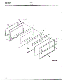 Door parts for Frigidaire Range 484367A from AppliancePartsPros.com