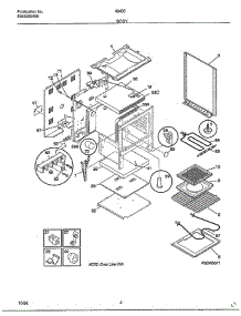 Body parts for Frigidaire Range 484367B from AppliancePartsPros.com