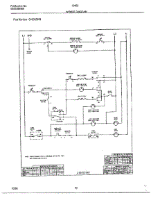 Wiring Diagram parts for Frigidaire Range 484367B from AppliancePartsPros.com