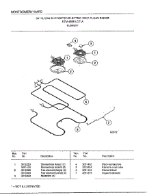 Element parts for Frigidaire Range 4889A from AppliancePartsPros.com