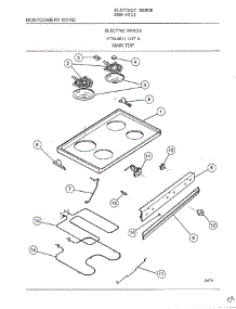 Main Top parts for Frigidaire Range 4811 from AppliancePartsPros.com