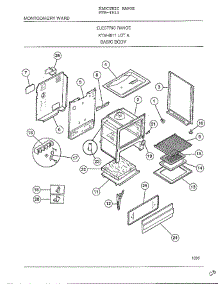 Basic Body parts for Frigidaire Range 4811 from AppliancePartsPros.com