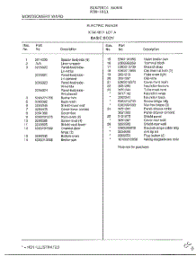 Basic Body Page 2 parts for Frigidaire Range 4811 from AppliancePartsPros.com