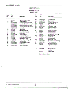 Basic Body Page 2 parts for Frigidaire Range 4843A from AppliancePartsPros.com