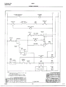 Wiring Diagram parts for Frigidaire Range 486647C from AppliancePartsPros.com