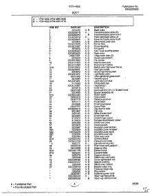 Body Page 2 parts for Frigidaire Range 4853 from AppliancePartsPros.com