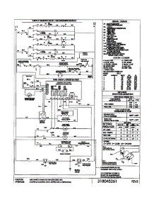 Wiring Diagram parts for Frigidaire Range BFEF374JIS1 from AppliancePartsPros.com