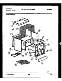 03 - Body Parts parts for Frigidaire Range CE206SP2W0 from AppliancePartsPros.com