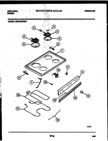 05 - Cooktop And Broiler Parts parts for Frigidaire Range CE301SP2D1 from AppliancePartsPros.com