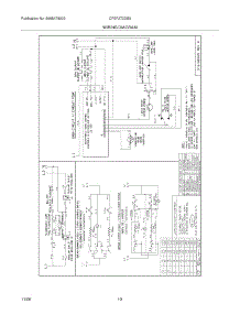 10 - Wiring Diagram parts for Frigidaire Range CFEF272DS5 from AppliancePartsPros.com