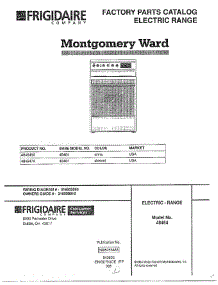 Electric Range / Front Cover parts for Frigidaire Range 484640A from AppliancePartsPros.com