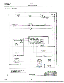 Wiring Diagram parts for Frigidaire Range 484560B from AppliancePartsPros.com