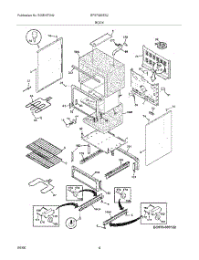 05 - Body parts for Frigidaire Range BFEF323ES2 from AppliancePartsPros.com