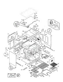 Body parts for Frigidaire Range 74403 from AppliancePartsPros.com
