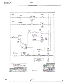 Wiring Diagram parts for Frigidaire Range 484640A from AppliancePartsPros.com