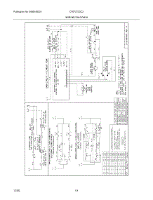 10 - Wiring Diagram parts for Frigidaire Range CFEF272DC2 from AppliancePartsPros.com