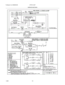 10 - Wiring Diagram parts for Frigidaire Range CFEF210CS7 from AppliancePartsPros.com