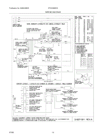 14 - Wiring Diagram parts for Frigidaire Range CFCS366EC3 from AppliancePartsPros.com