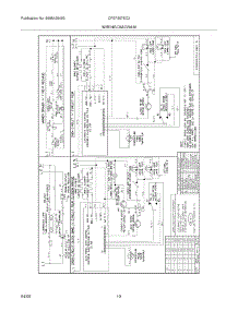 10 - Wiring Diagram parts for Frigidaire Range CFEF357EC2 from AppliancePartsPros.com